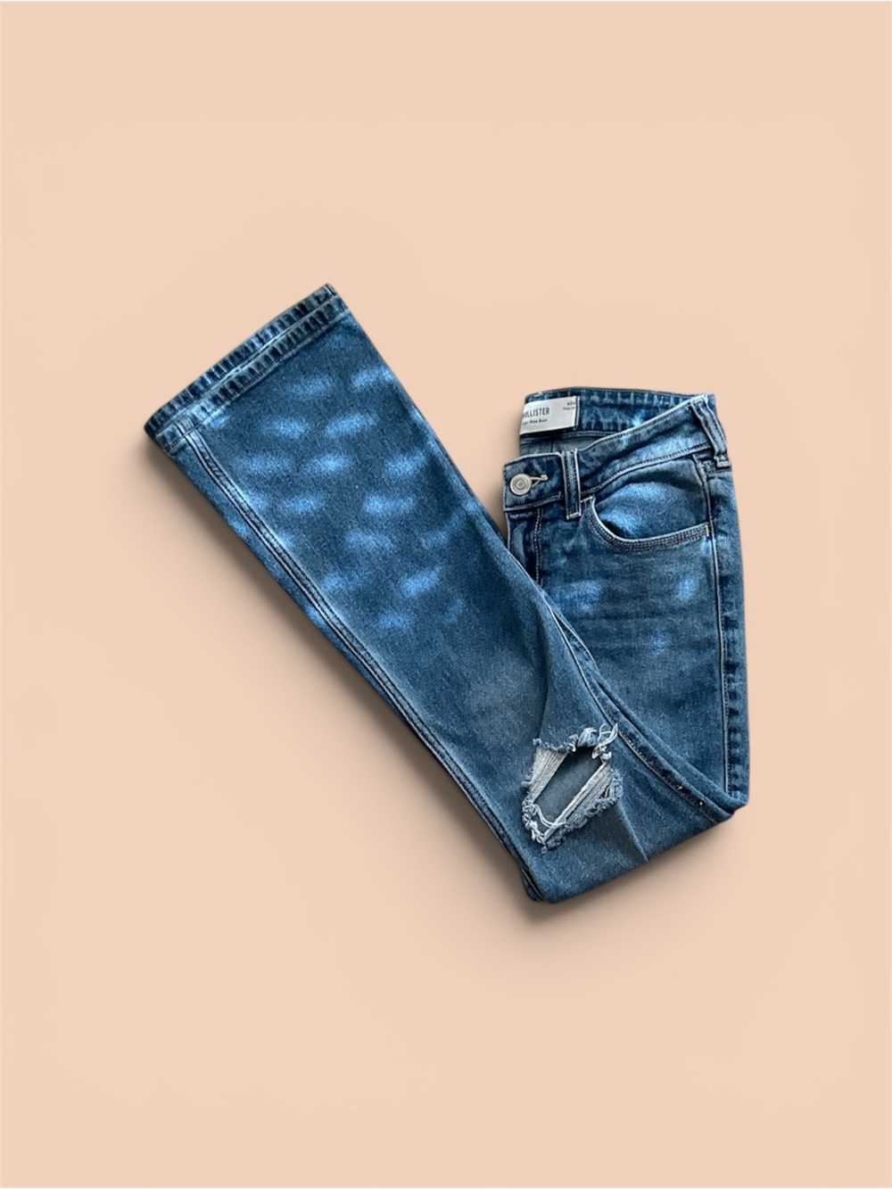 Hollister bootcut Distressed Jeans